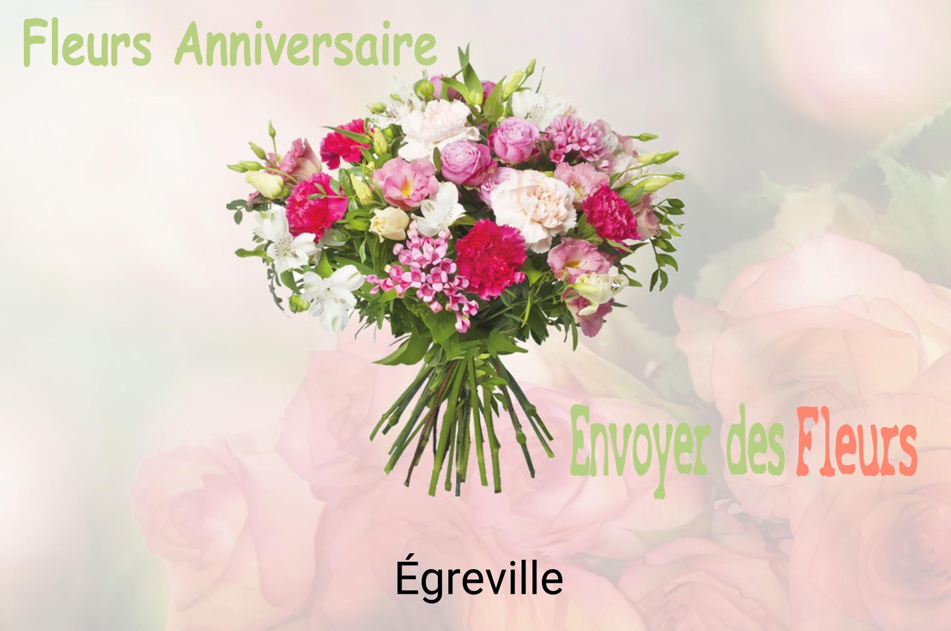 Bouquet de fleurs d’anniversaire livré à Égreville